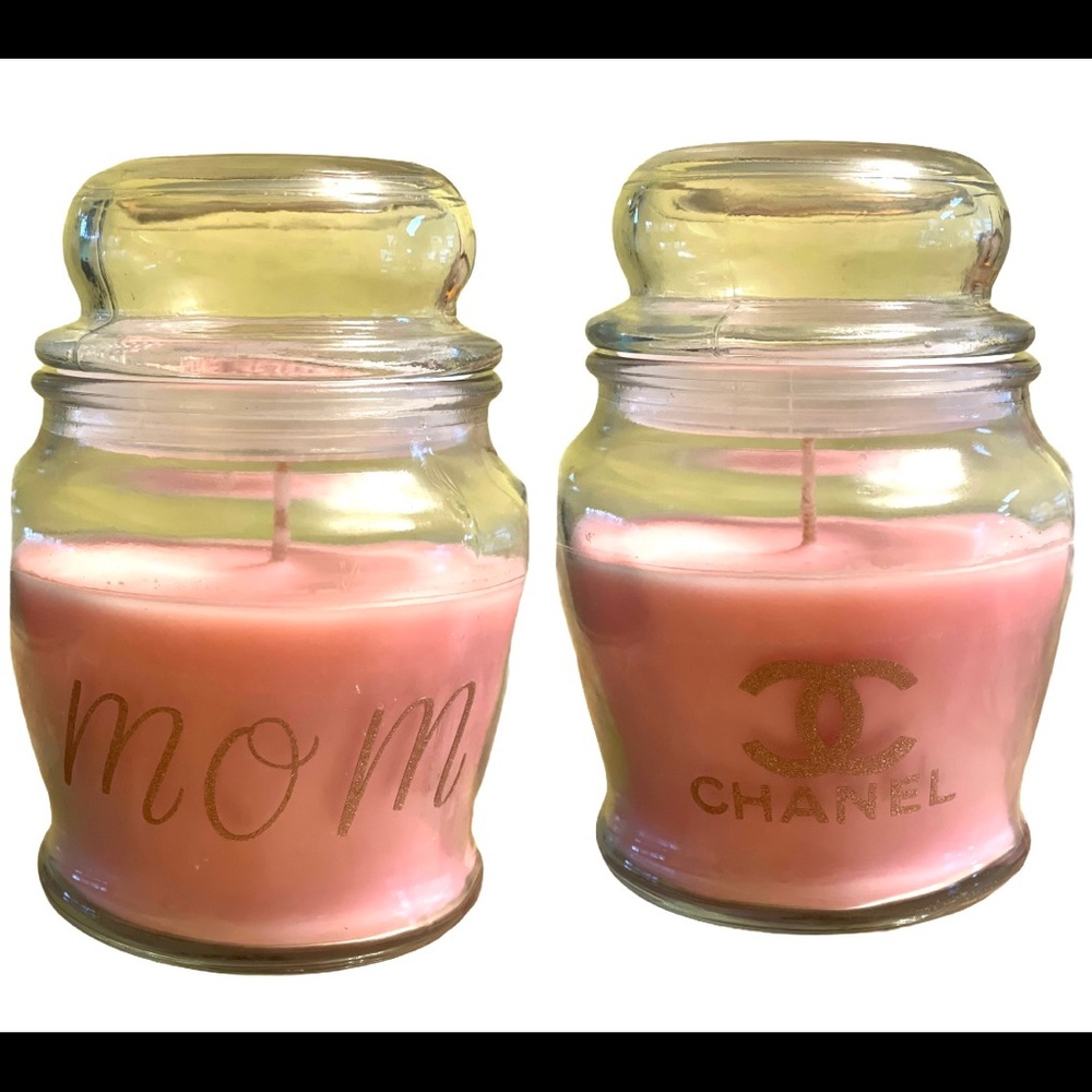 Designer scented candle